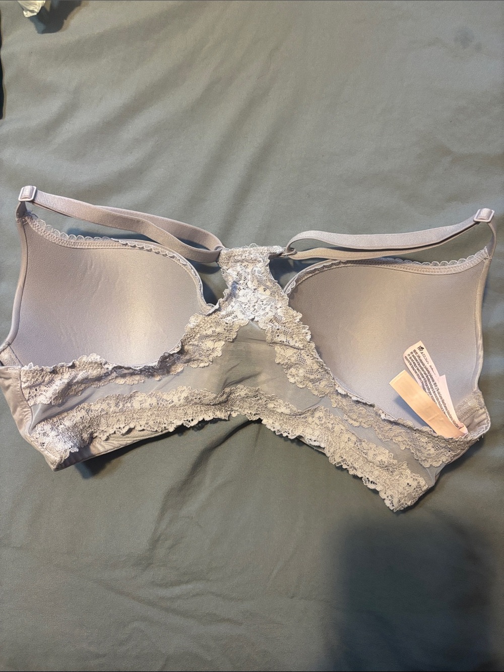 Victoria Secret 38C, NWOT Light Purple Racerback Bra - Picture 2 of 5
